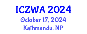 International Conference on Zoology and Wild Animals (ICZWA) October 17, 2024 - Kathmandu, Nepal