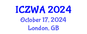 International Conference on Zoology and Wild Animals (ICZWA) October 17, 2024 - London, United Kingdom