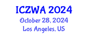 International Conference on Zoology and Wild Animals (ICZWA) October 28, 2024 - Los Angeles, United States