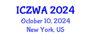 International Conference on Zoology and Wild Animals (ICZWA) October 10, 2024 - New York, United States