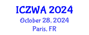 International Conference on Zoology and Wild Animals (ICZWA) October 28, 2024 - Paris, France