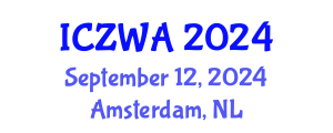 International Conference on Zoology and Wild Animals (ICZWA) September 12, 2024 - Amsterdam, Netherlands