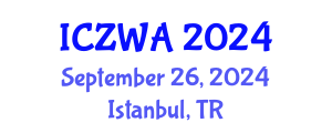 International Conference on Zoology and Wild Animals (ICZWA) September 26, 2024 - Istanbul, Turkey