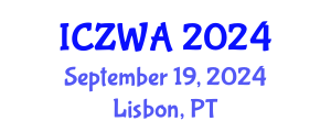 International Conference on Zoology and Wild Animals (ICZWA) September 19, 2024 - Lisbon, Portugal