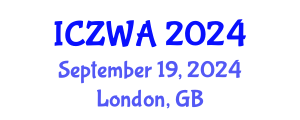 International Conference on Zoology and Wild Animals (ICZWA) September 19, 2024 - London, United Kingdom