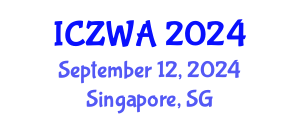 International Conference on Zoology and Wild Animals (ICZWA) September 12, 2024 - Singapore, Singapore