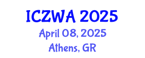 International Conference on Zoology and Wild Animals (ICZWA) April 08, 2025 - Athens, Greece