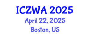 International Conference on Zoology and Wild Animals (ICZWA) April 22, 2025 - Boston, United States