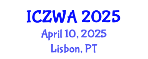 International Conference on Zoology and Wild Animals (ICZWA) April 10, 2025 - Lisbon, Portugal