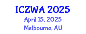International Conference on Zoology and Wild Animals (ICZWA) April 15, 2025 - Melbourne, Australia