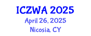 International Conference on Zoology and Wild Animals (ICZWA) April 26, 2025 - Nicosia, Cyprus