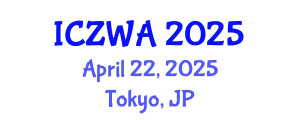 International Conference on Zoology and Wild Animals (ICZWA) April 22, 2025 - Tokyo, Japan