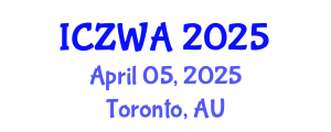 International Conference on Zoology and Wild Animals (ICZWA) April 05, 2025 - Toronto, Australia