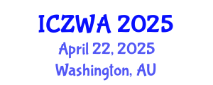 International Conference on Zoology and Wild Animals (ICZWA) April 22, 2025 - Washington, Australia
