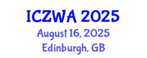 International Conference on Zoology and Wild Animals (ICZWA) August 16, 2025 - Edinburgh, United Kingdom