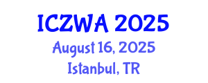 International Conference on Zoology and Wild Animals (ICZWA) August 16, 2025 - Istanbul, Turkey