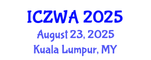 International Conference on Zoology and Wild Animals (ICZWA) August 23, 2025 - Kuala Lumpur, Malaysia