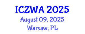International Conference on Zoology and Wild Animals (ICZWA) August 09, 2025 - Warsaw, Poland