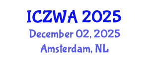 International Conference on Zoology and Wild Animals (ICZWA) December 02, 2025 - Amsterdam, Netherlands