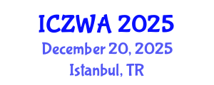 International Conference on Zoology and Wild Animals (ICZWA) December 20, 2025 - Istanbul, Turkey