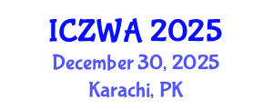 International Conference on Zoology and Wild Animals (ICZWA) December 30, 2025 - Karachi, Pakistan