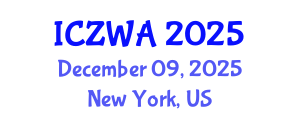 International Conference on Zoology and Wild Animals (ICZWA) December 09, 2025 - New York, United States