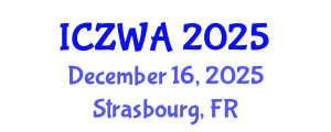 International Conference on Zoology and Wild Animals (ICZWA) December 16, 2025 - Strasbourg, France
