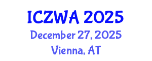 International Conference on Zoology and Wild Animals (ICZWA) December 27, 2025 - Vienna, Austria