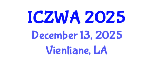 International Conference on Zoology and Wild Animals (ICZWA) December 13, 2025 - Vientiane, Laos