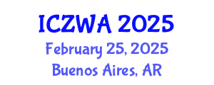 International Conference on Zoology and Wild Animals (ICZWA) February 25, 2025 - Buenos Aires, Argentina
