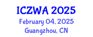 International Conference on Zoology and Wild Animals (ICZWA) February 04, 2025 - Guangzhou, China