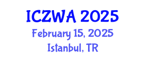 International Conference on Zoology and Wild Animals (ICZWA) February 15, 2025 - Istanbul, Turkey