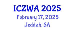 International Conference on Zoology and Wild Animals (ICZWA) February 17, 2025 - Jeddah, Saudi Arabia