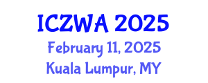 International Conference on Zoology and Wild Animals (ICZWA) February 11, 2025 - Kuala Lumpur, Malaysia
