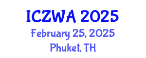 International Conference on Zoology and Wild Animals (ICZWA) February 25, 2025 - Phuket, Thailand