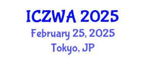 International Conference on Zoology and Wild Animals (ICZWA) February 25, 2025 - Tokyo, Japan