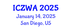 International Conference on Zoology and Wild Animals (ICZWA) January 14, 2025 - San Diego, United States