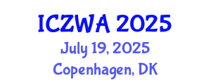 International Conference on Zoology and Wild Animals (ICZWA) July 19, 2025 - Copenhagen, Denmark