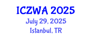 International Conference on Zoology and Wild Animals (ICZWA) July 29, 2025 - Istanbul, Turkey