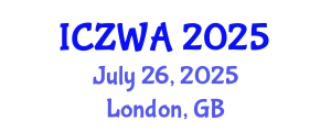 International Conference on Zoology and Wild Animals (ICZWA) July 26, 2025 - London, United Kingdom