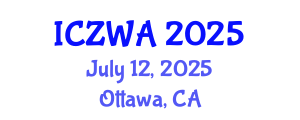 International Conference on Zoology and Wild Animals (ICZWA) July 12, 2025 - Ottawa, Canada