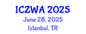 International Conference on Zoology and Wild Animals (ICZWA) June 28, 2025 - Istanbul, Turkey