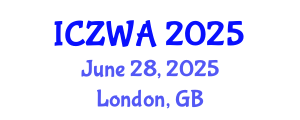 International Conference on Zoology and Wild Animals (ICZWA) June 28, 2025 - London, United Kingdom
