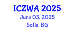 International Conference on Zoology and Wild Animals (ICZWA) June 03, 2025 - Sofia, Bulgaria
