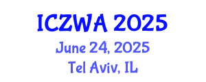 International Conference on Zoology and Wild Animals (ICZWA) June 24, 2025 - Tel Aviv, Israel