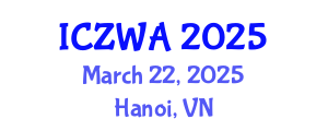International Conference on Zoology and Wild Animals (ICZWA) March 22, 2025 - Hanoi, Vietnam