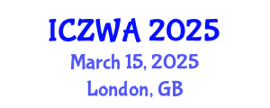 International Conference on Zoology and Wild Animals (ICZWA) March 15, 2025 - London, United Kingdom