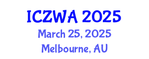 International Conference on Zoology and Wild Animals (ICZWA) March 25, 2025 - Melbourne, Australia