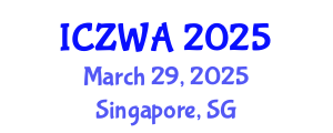 International Conference on Zoology and Wild Animals (ICZWA) March 29, 2025 - Singapore, Singapore