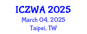 International Conference on Zoology and Wild Animals (ICZWA) March 04, 2025 - Taipei, Taiwan